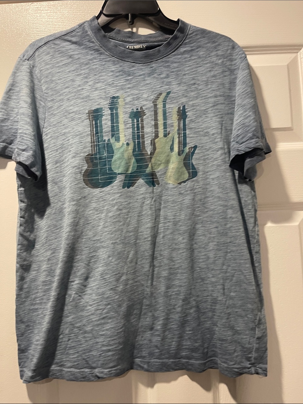 Daniel Cremieux Blue Graphic Guitar Tee